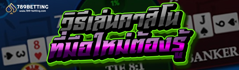 วิธีเล่นคาสิโน ที่มือใหม่ต้องรู้